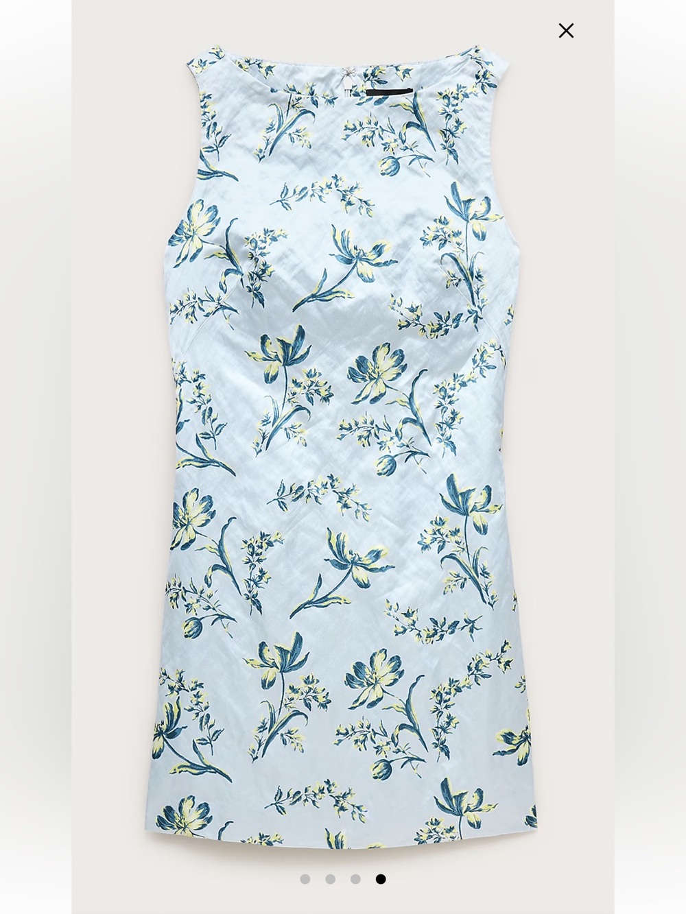 NWT J. Crew Collection shift dress in lotus-print memory satin